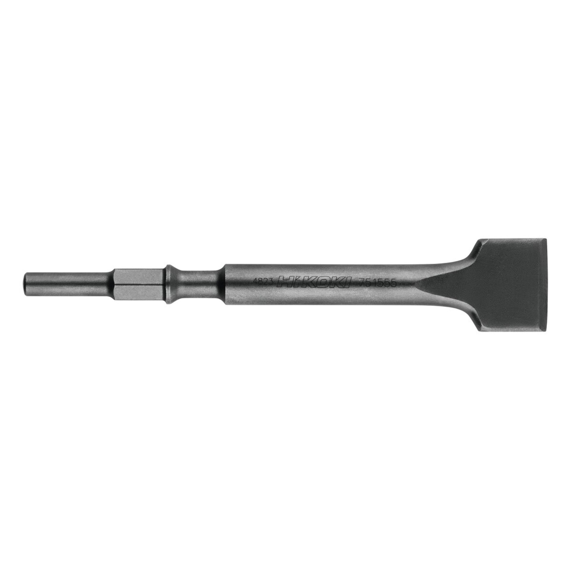 Hikoki Spatmeißel 13 mm Rundschaft / 17 mm Sechskant 50 x 280 mm Keil, Rauchrohr, Gerät