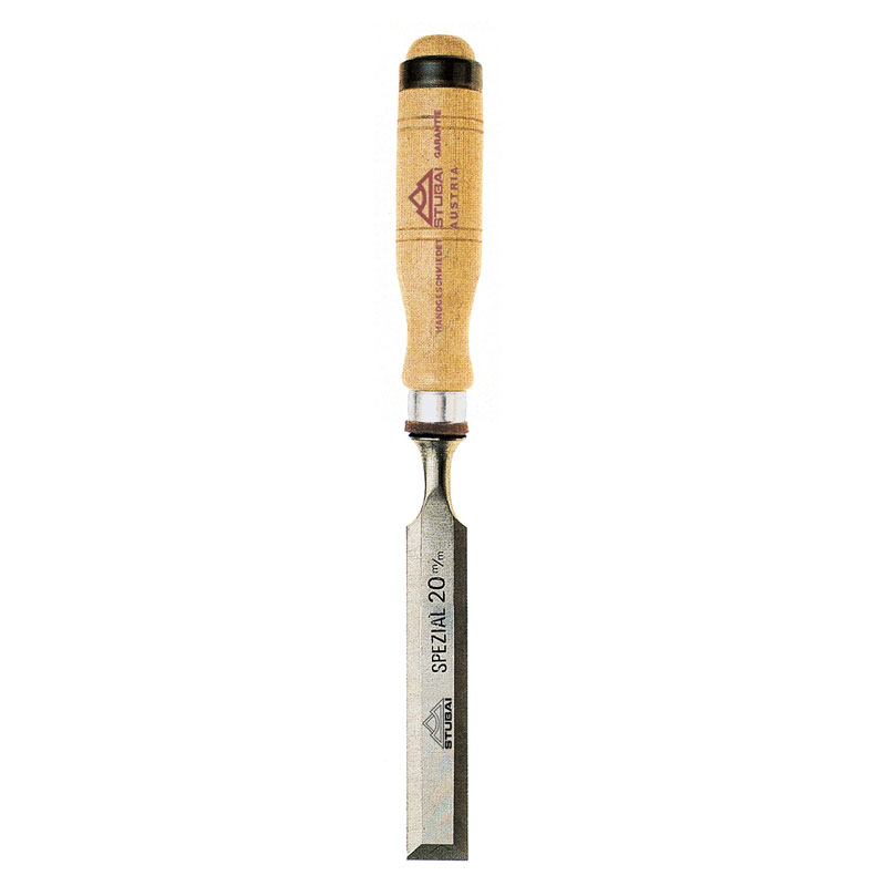 Stubai Spez. Stemmeisen schwed. Form Holzheft, 4 mm