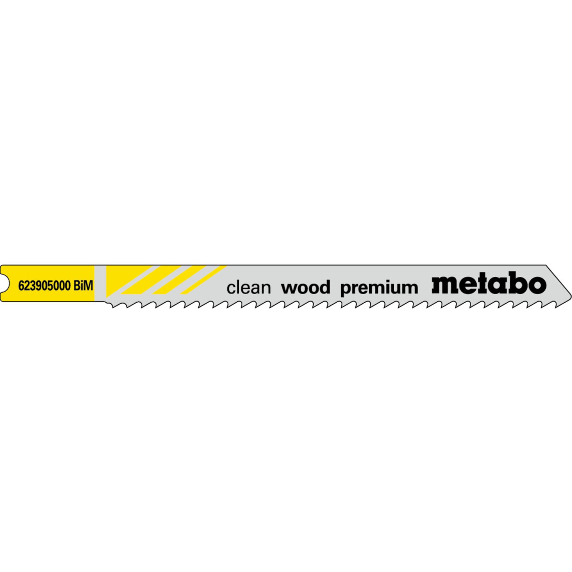 Metabo 5 U-Stichsägeblätter "clean wood premium" 82/2,5mm (623905000) Gerät