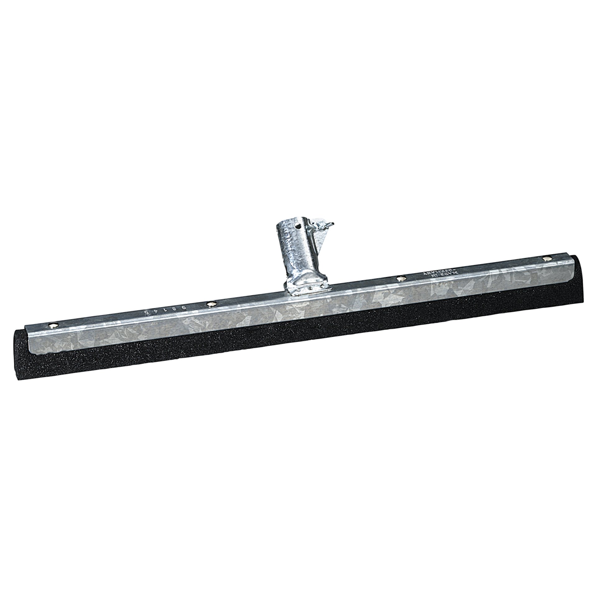 Schrubber, Kantenbürste, Schrubberkopf, Metall, Gummispitze