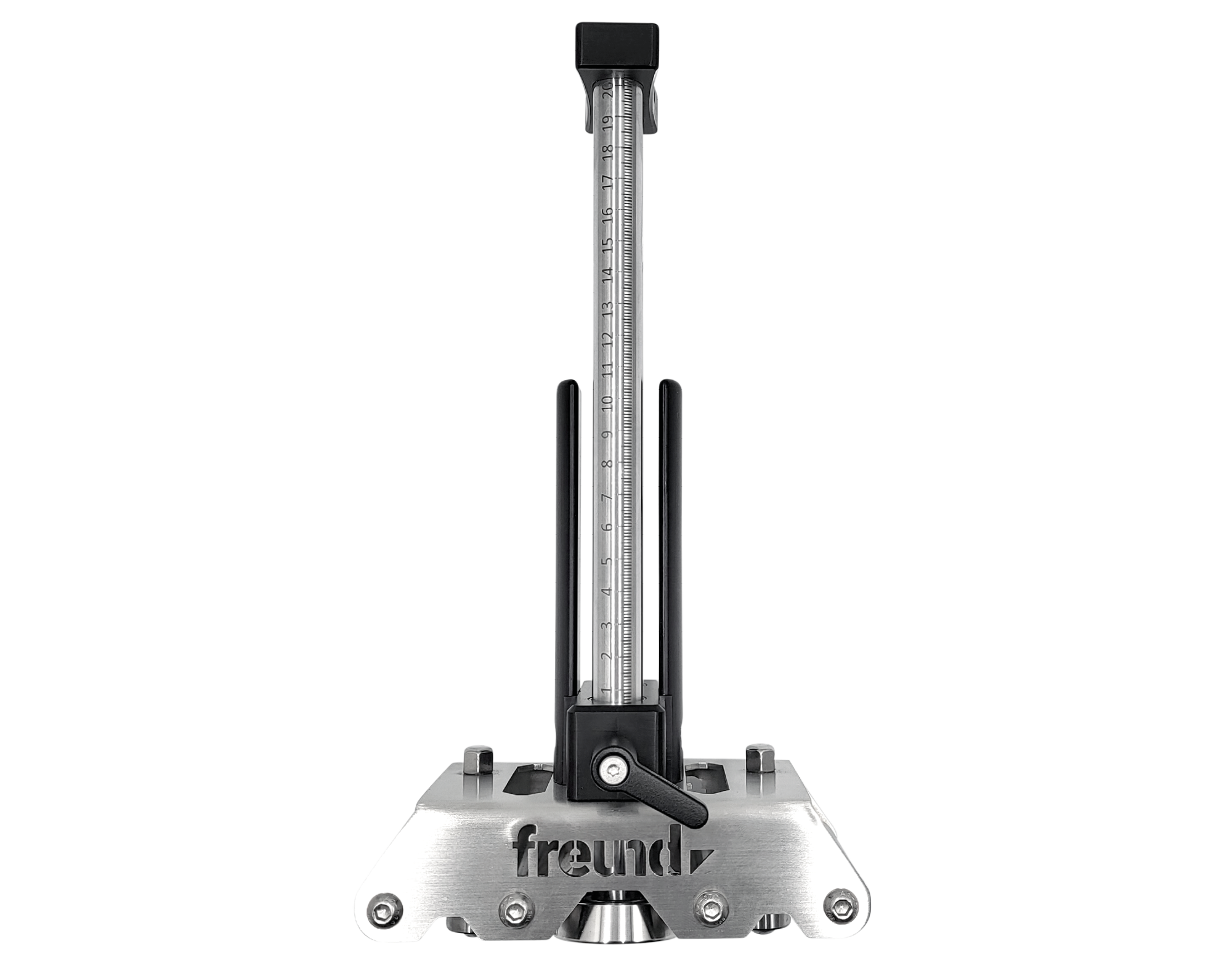FREUND "HC" Premium-Kanter mit Handgriff - 0-100°, Aufkanthöhe 5-200 mm, 4 Führungsrollen