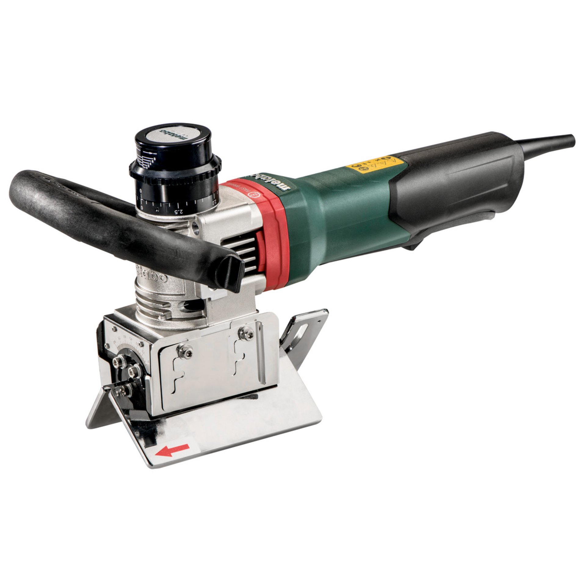 Metabo Metall-Kantenfräse KFMPB 15-10 F (601755500) - metaBOX 280 L Gerät, Elektrische Bohrmaschine, Werkzeug