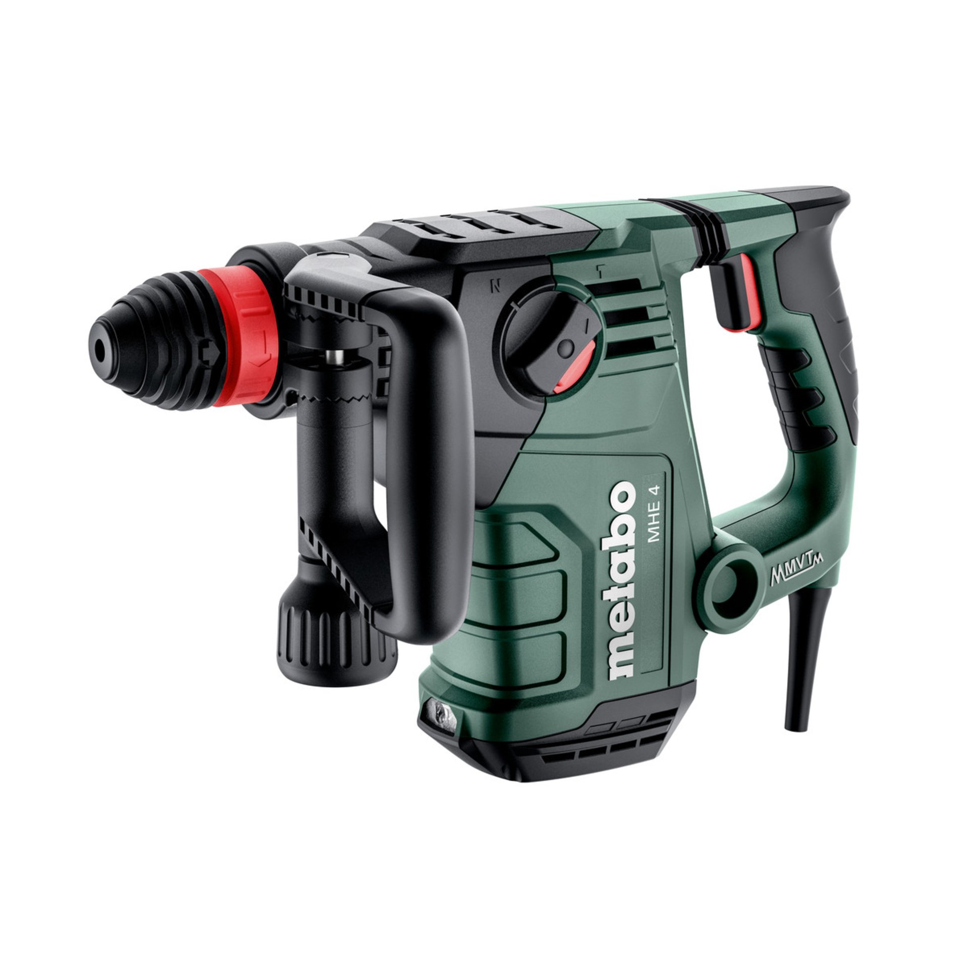 Metabo Meißelhammer MHE 4 (600812500) - metaBOX 185 XL Gerät, Elektrische Bohrmaschine, Werkzeug