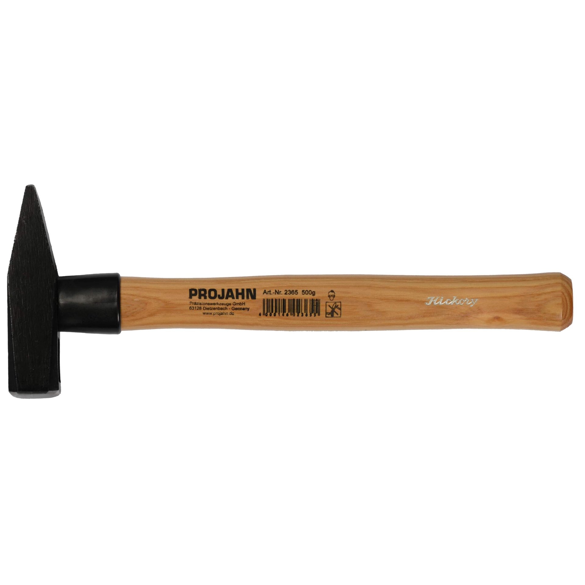 Hammer, Claw hammer, Holzgriff, Metallkopf, Aufdruck/Markenlinie