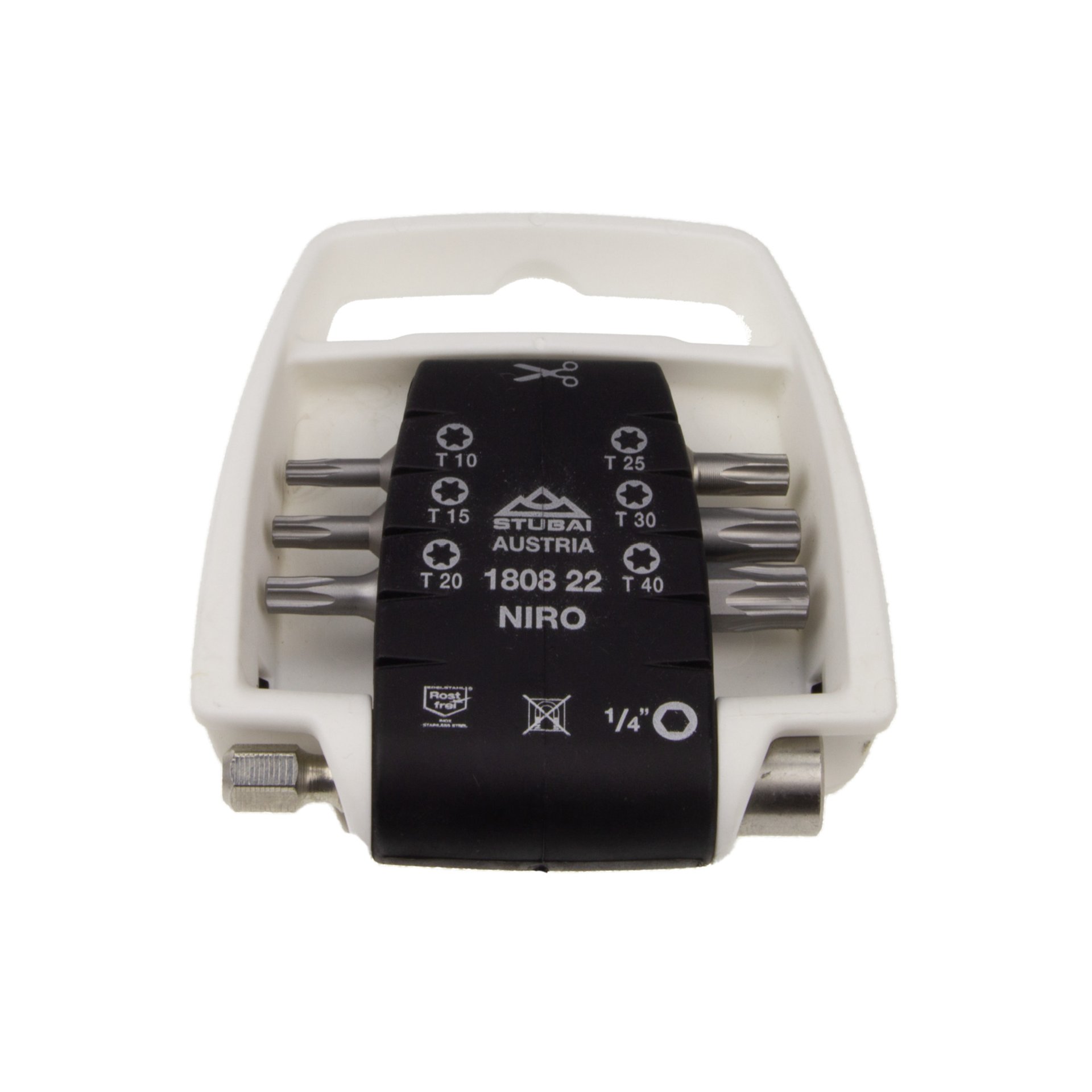 Stubai Bit-Clip Satz NIRO 2 7-tlg