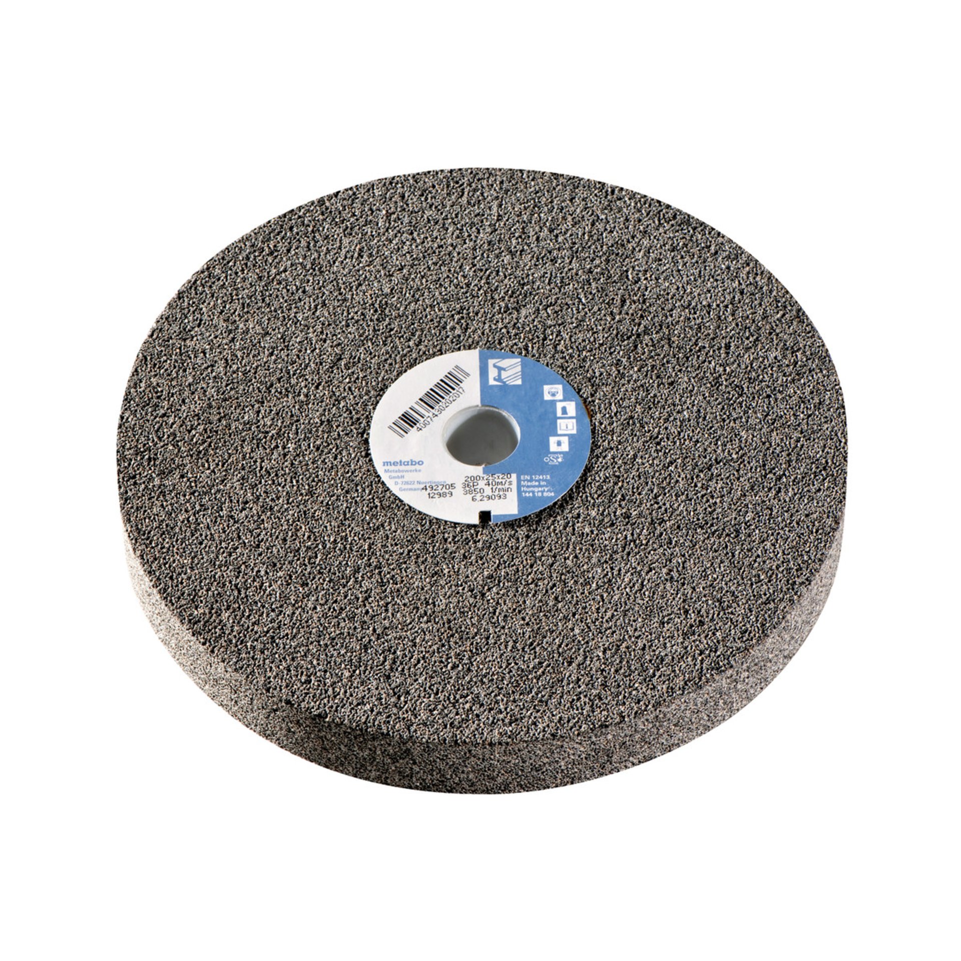 Metabo Schleifscheibe 125x20x20 mm, 36 P, NK,Ds (629088000) Festplatte