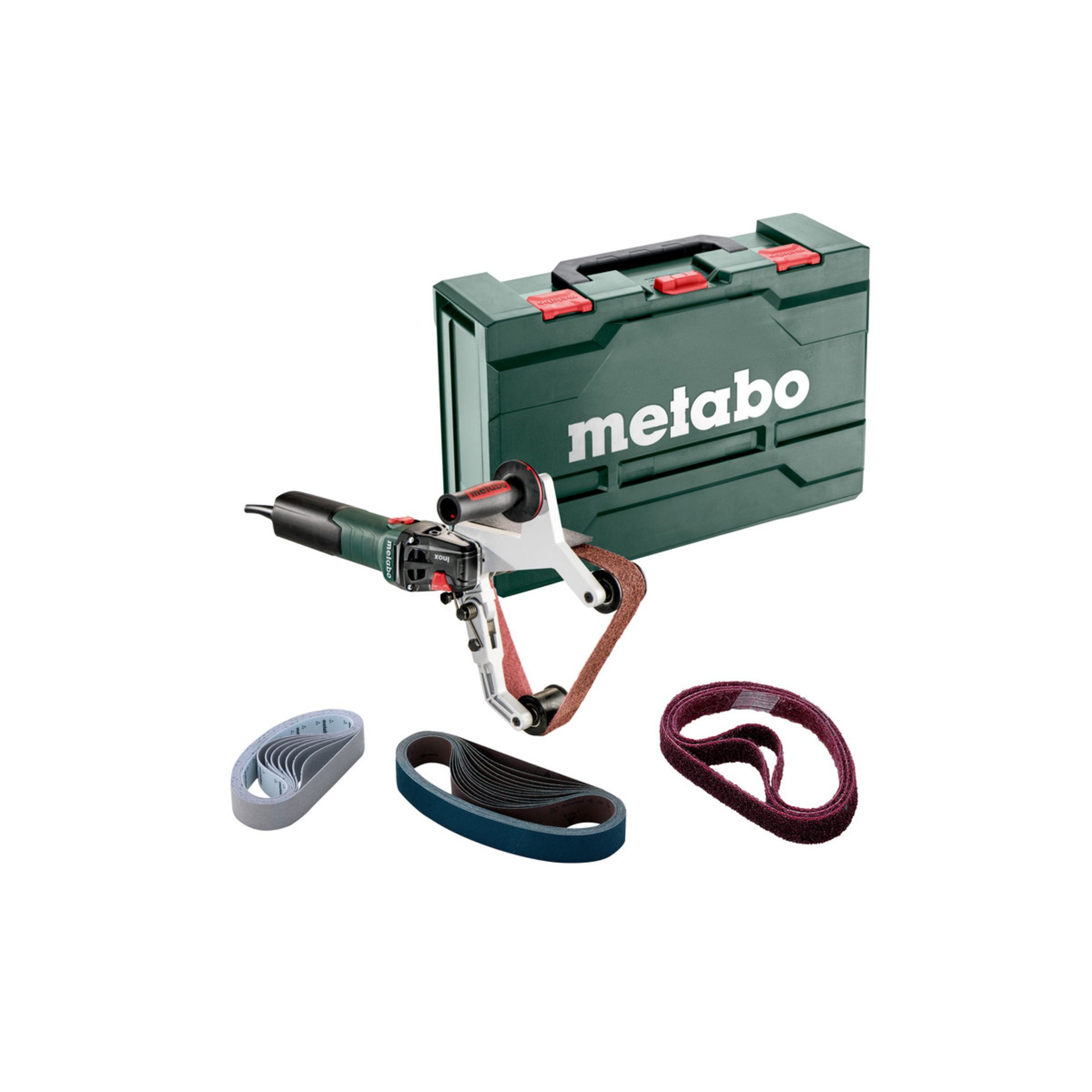 Metabo Rohrbandschleifer RBE 15-180 Set (602243500) - metaBOX 185 XL Metabo Rohrbandschleifer RBE 15-180 Set (602243500) - metaBOX 185 XL