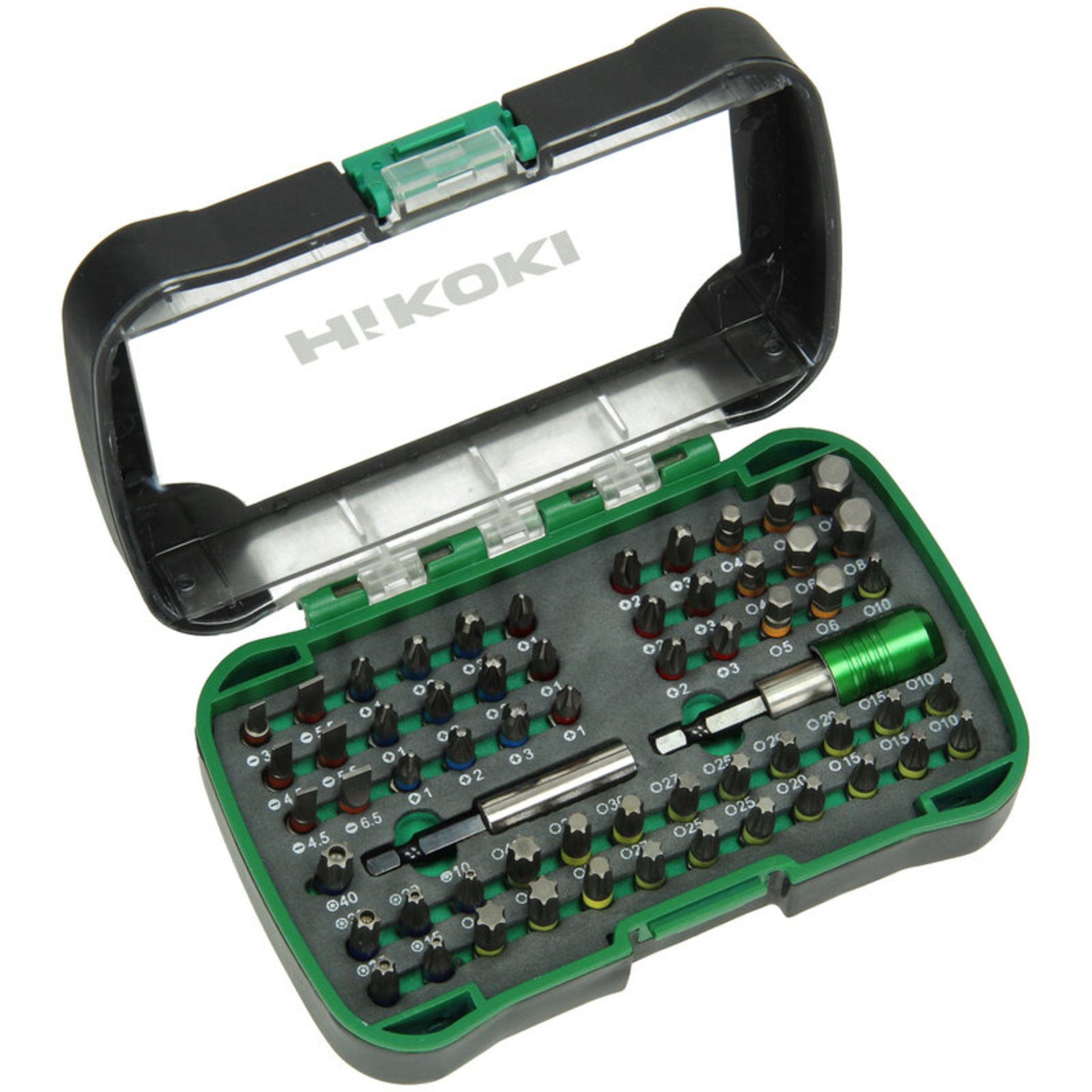 Hikoki Bit-Box 1/4", 60-teilig, 25mm Elektronik, Handy, Telefon