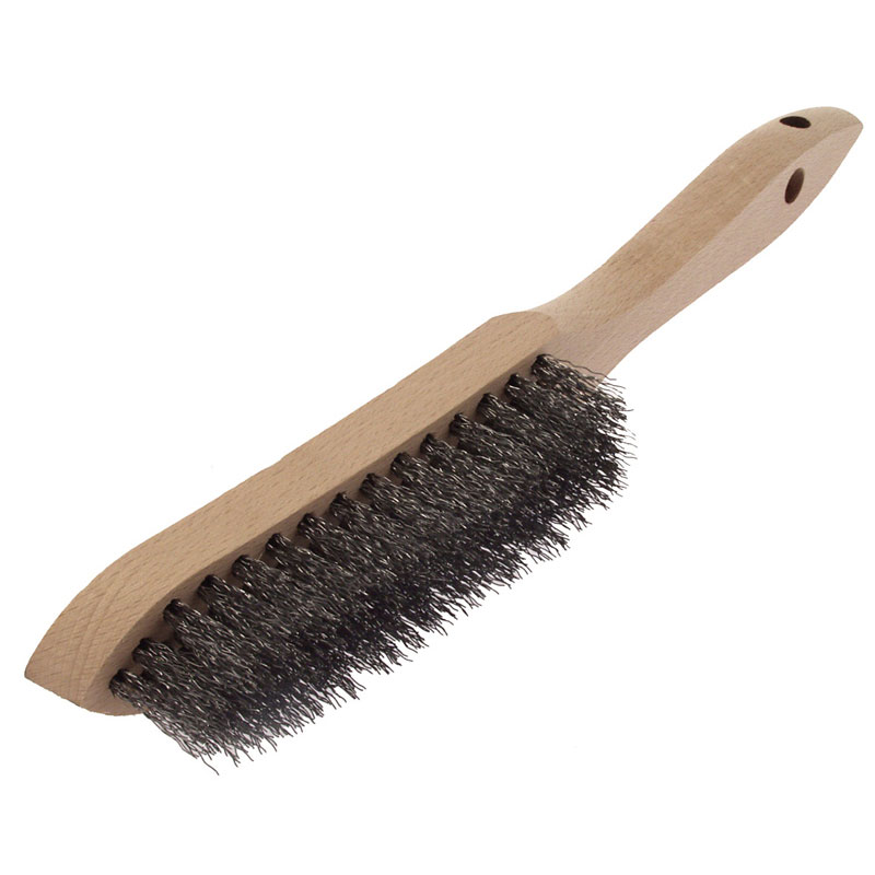 Stubai Handdrahtbürste 3-rhg. glatt, 0,35 mm,