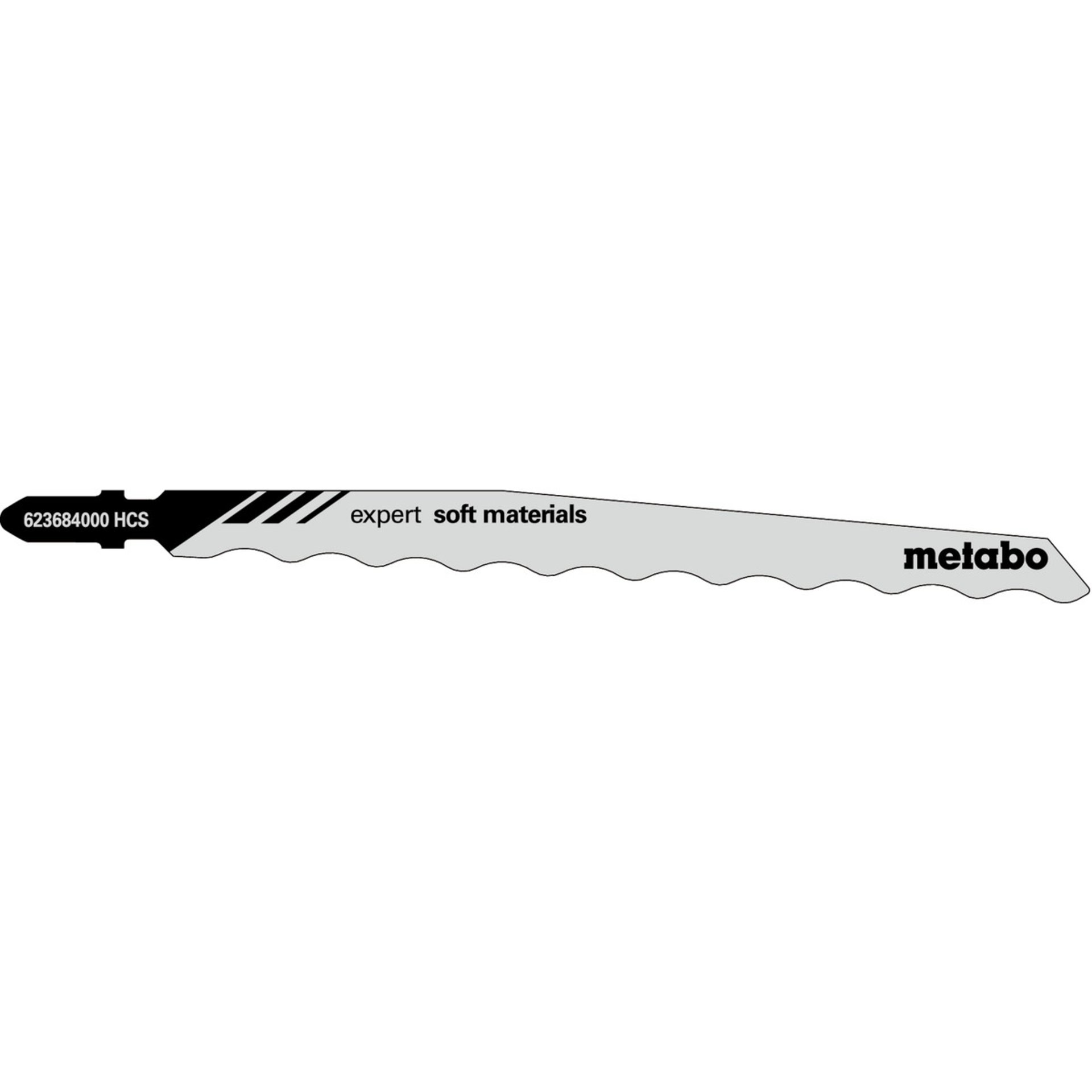 Metabo 3 Stichsägeblattmesser "expert soft materials" 126mm (623684000) Gerät, Schwert, Waffe