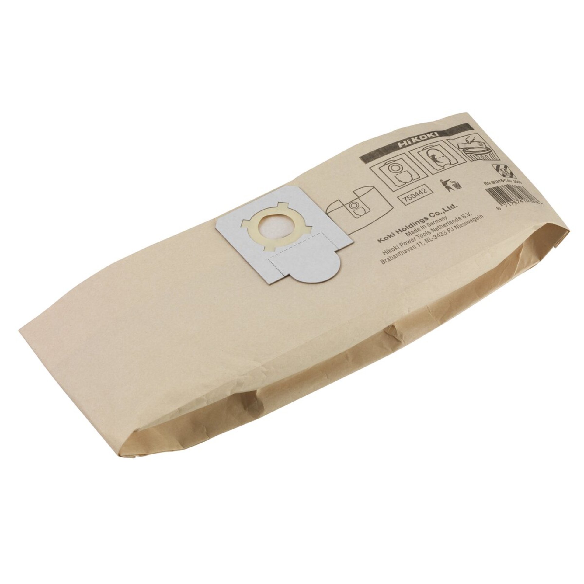 Hikoki 5 Papierstaubsäcke M-Klasse WDE1200 Kiste