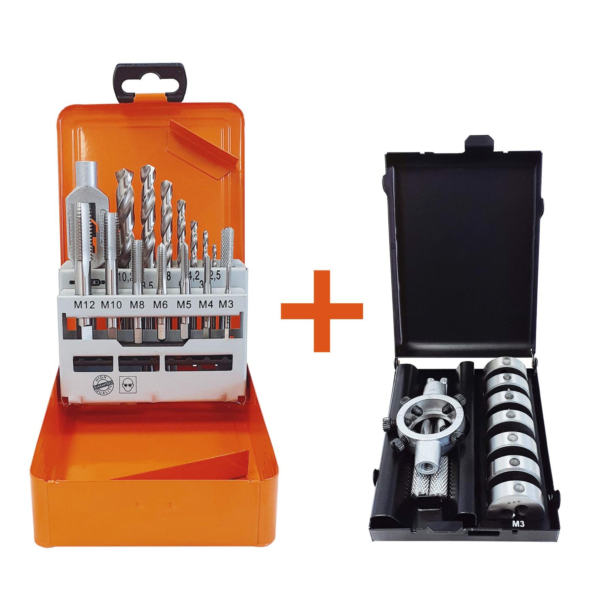 Bohrer-Set, HSS-Bohrer, Schraubendreher, Bohrkronen, Zubehör-Set