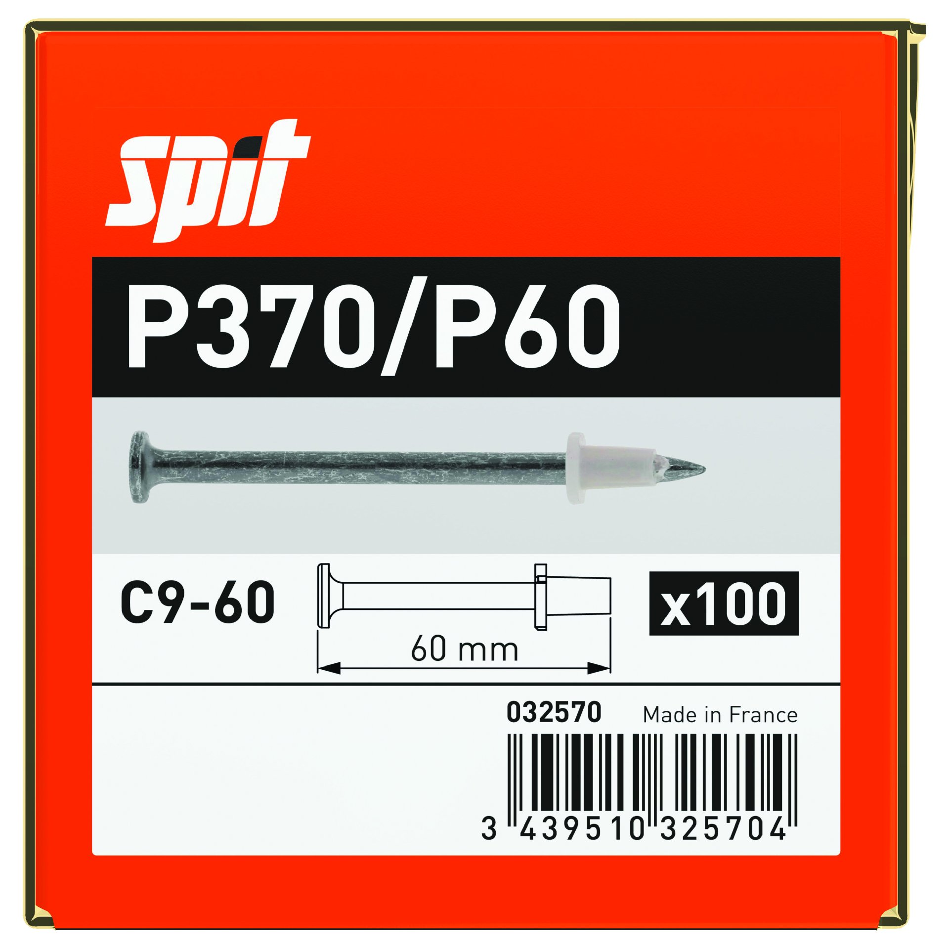SPIT Kopfbolzen C 9/60