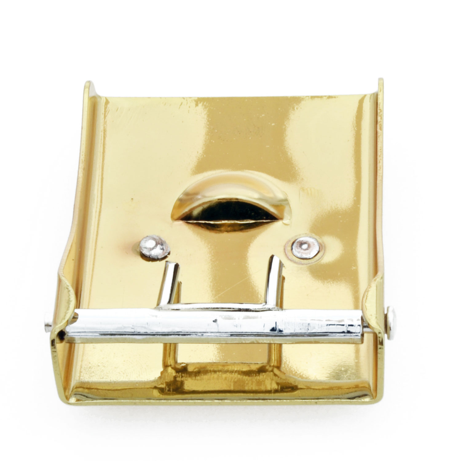 Koppelschloss Klempner, Installateure, silber, back