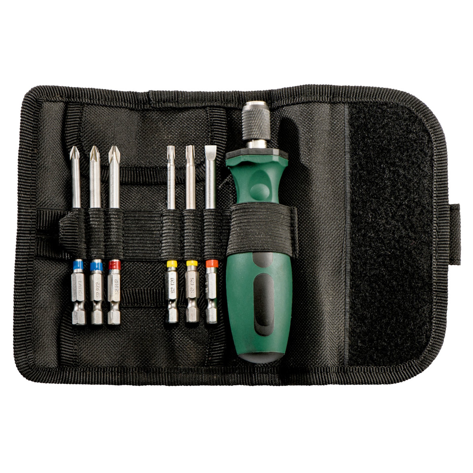 Metabo Bit-Rolltasche SP, 7-teilig (626723000) Gerät, Schraubenzieher, Werkzeug