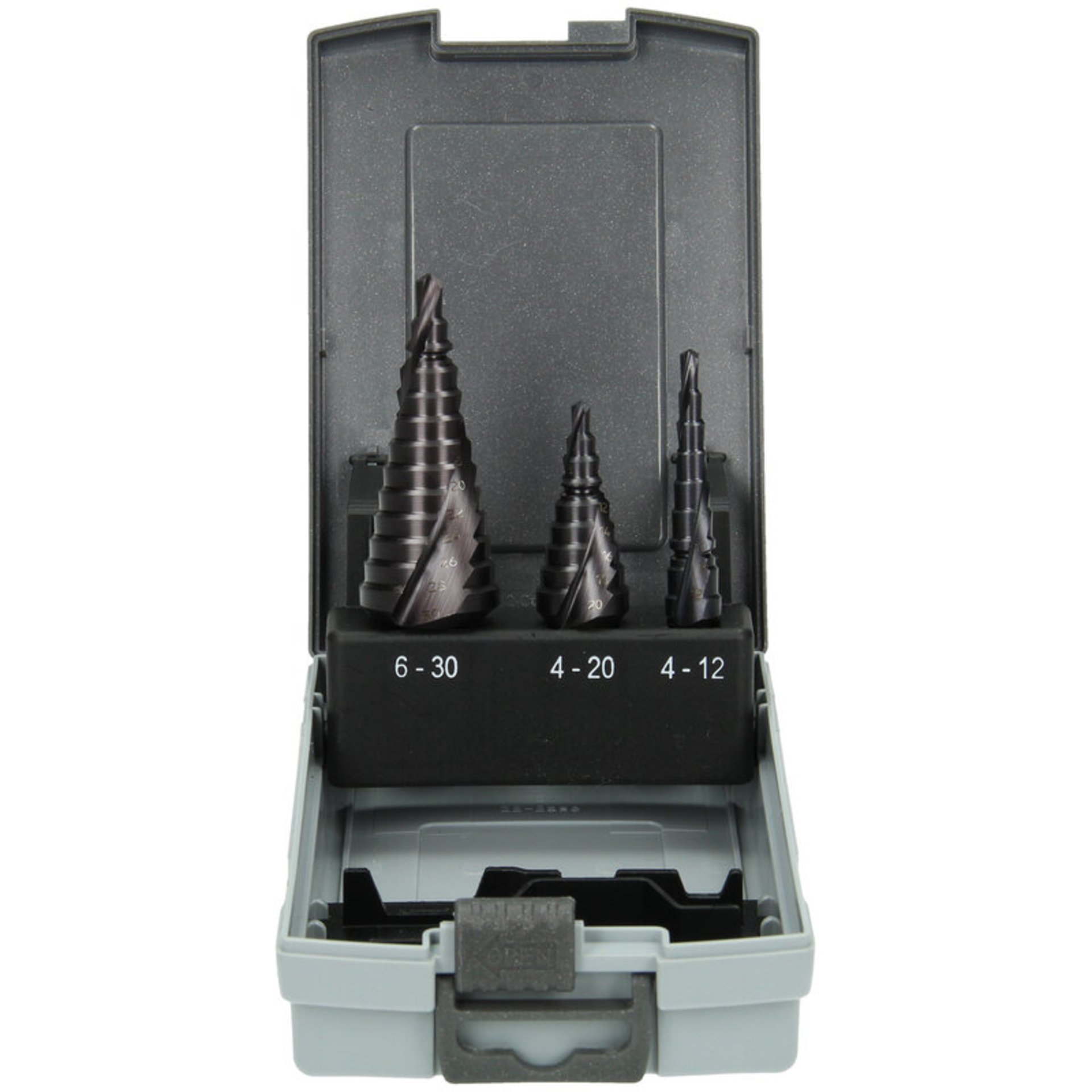 Hikoki Stufenbohrerset HSS TiAlN (3-teilig) 4-12 / 4-20 / 6-30 mm Feuerwaffe, Waffe