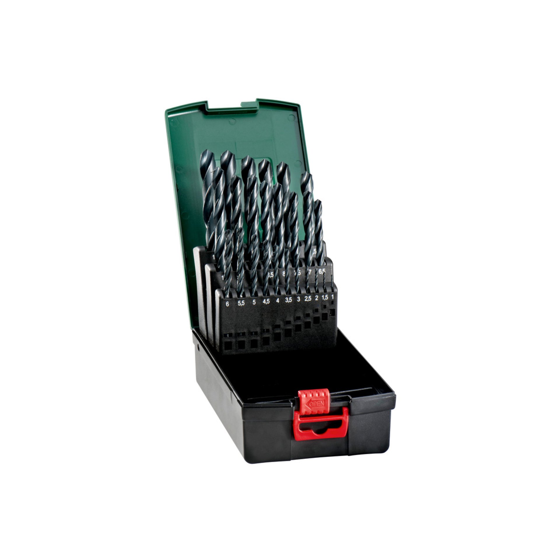 Metabo HSS-R-Bohrerkassette, 25-teilig (627159000) Gerät