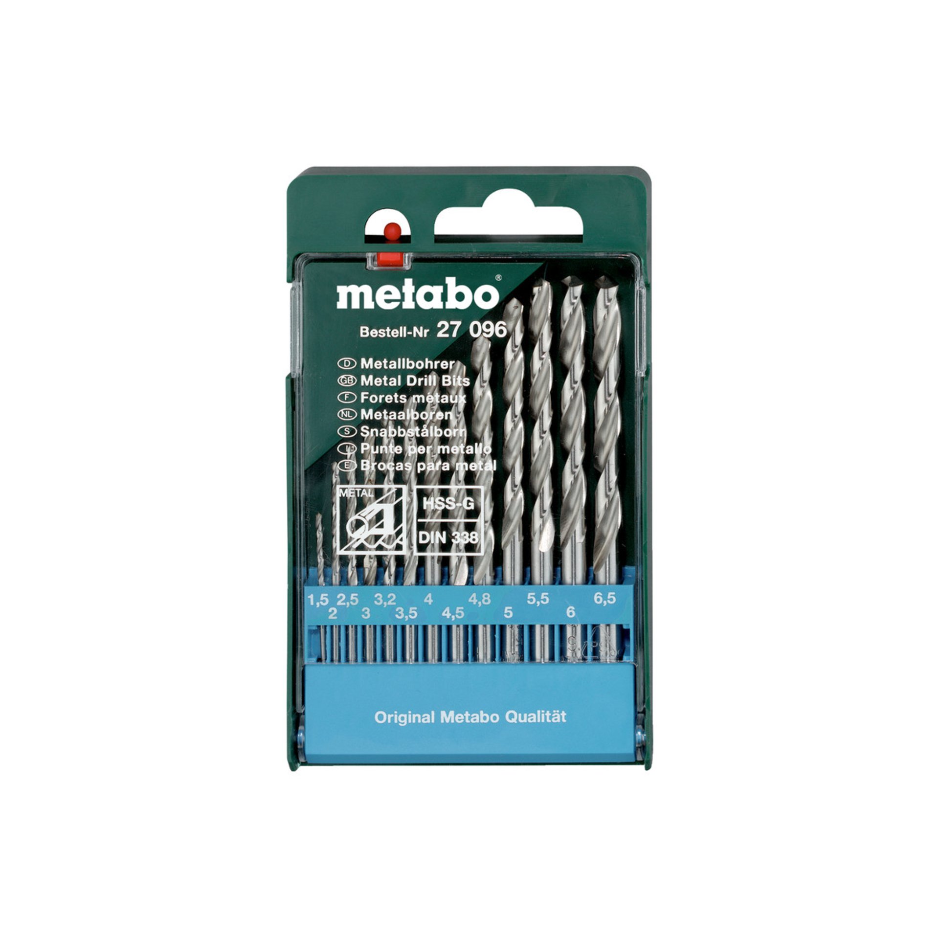 Metabo HSS-G-Bohrerkassette, 13-teilig (627096000) Gerät