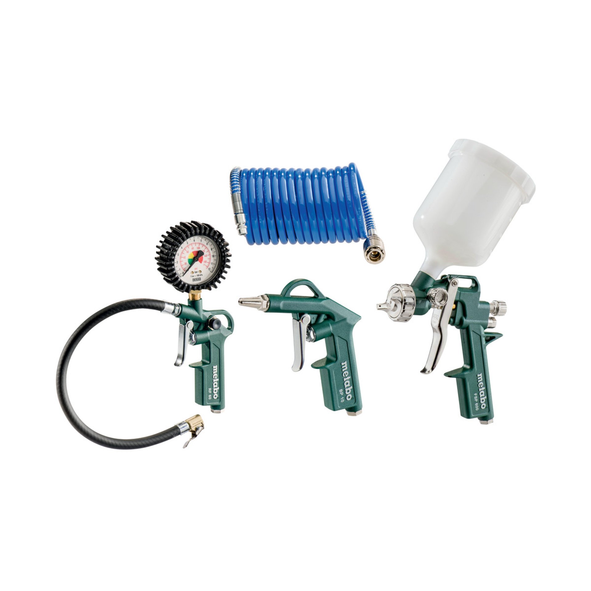 Metabo Druckluft-Werkzeugset LPZ 4 Set (601585000) - Karton Spielzeug