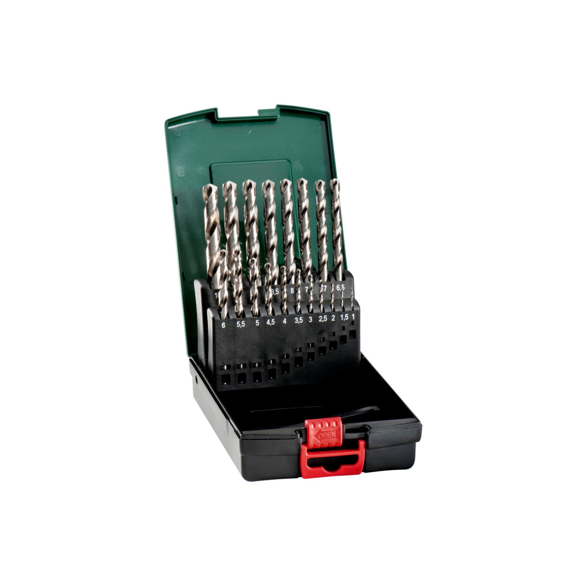 Metabo HSS-G-Bohrerkassette, 19-teilig (627097000) Gerät