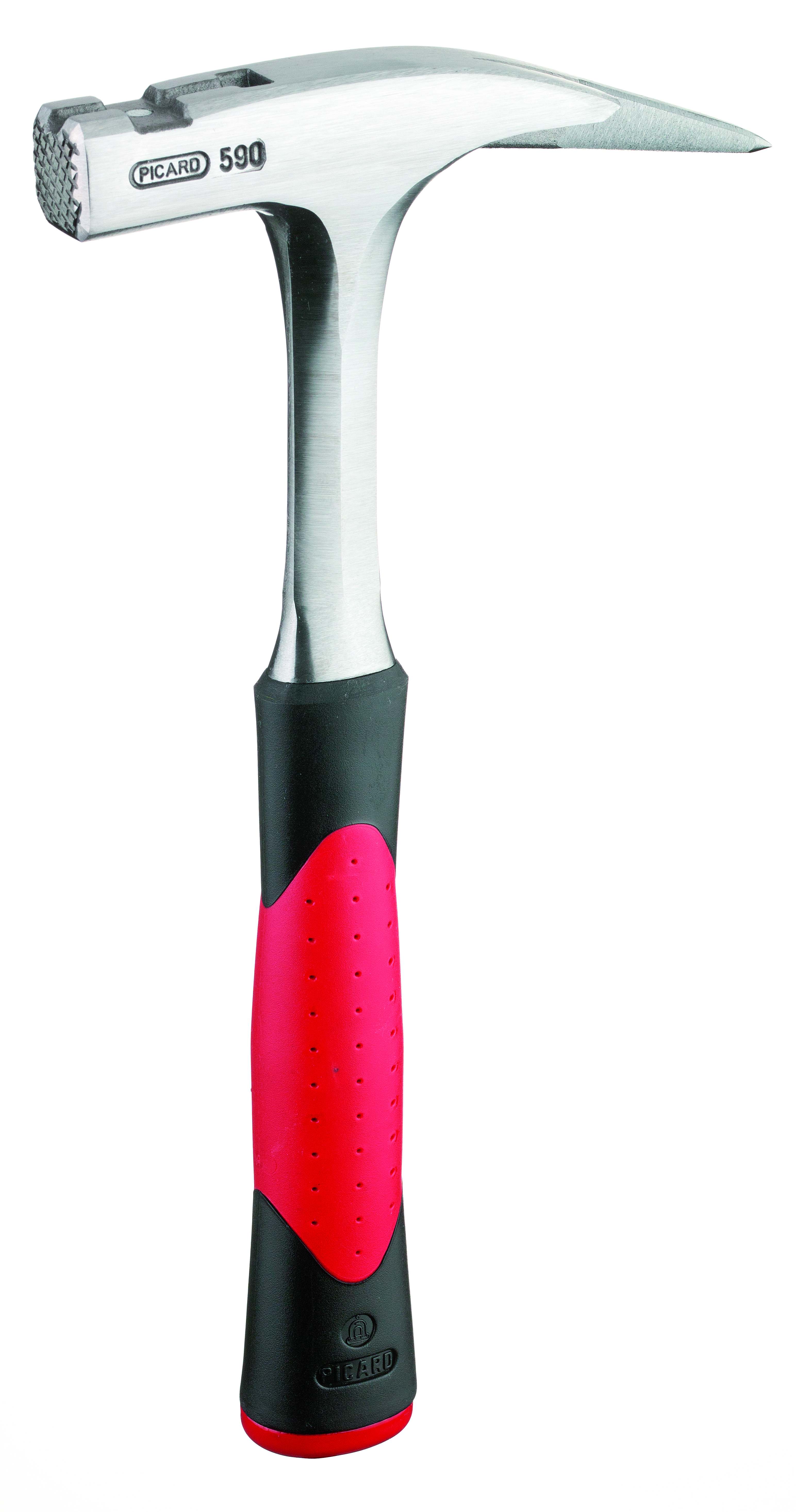 0059000_front Picard Ganzstahl-Latthammer 2 Komponenten-Griff, ergonomisch und schwingungsreduziert Charierte (ger