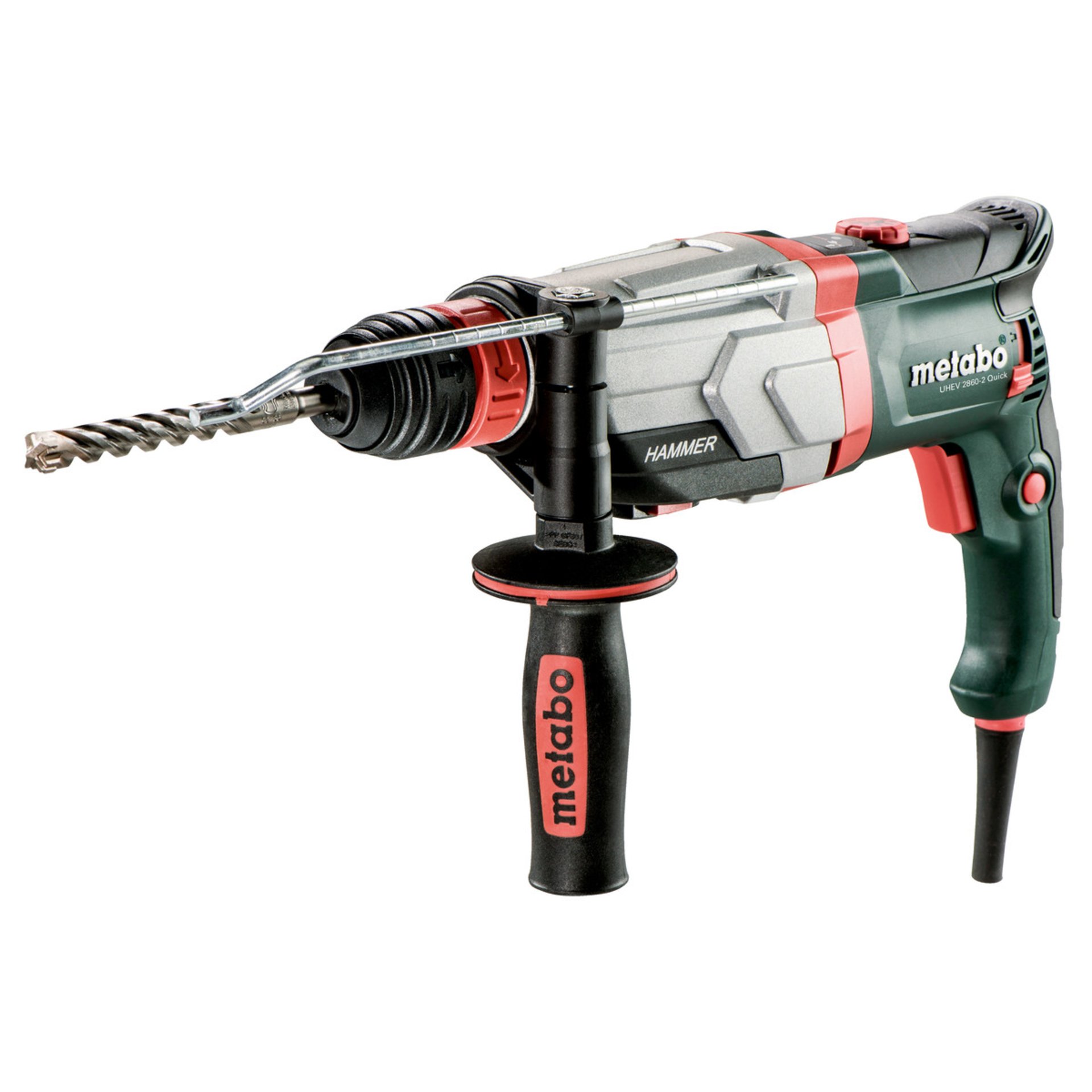 Metabo Multihammer UHEV 2860-2 Quick (600713500) - metaBOX 145 L Gerät, Elektrische Bohrmaschine, Werkzeug