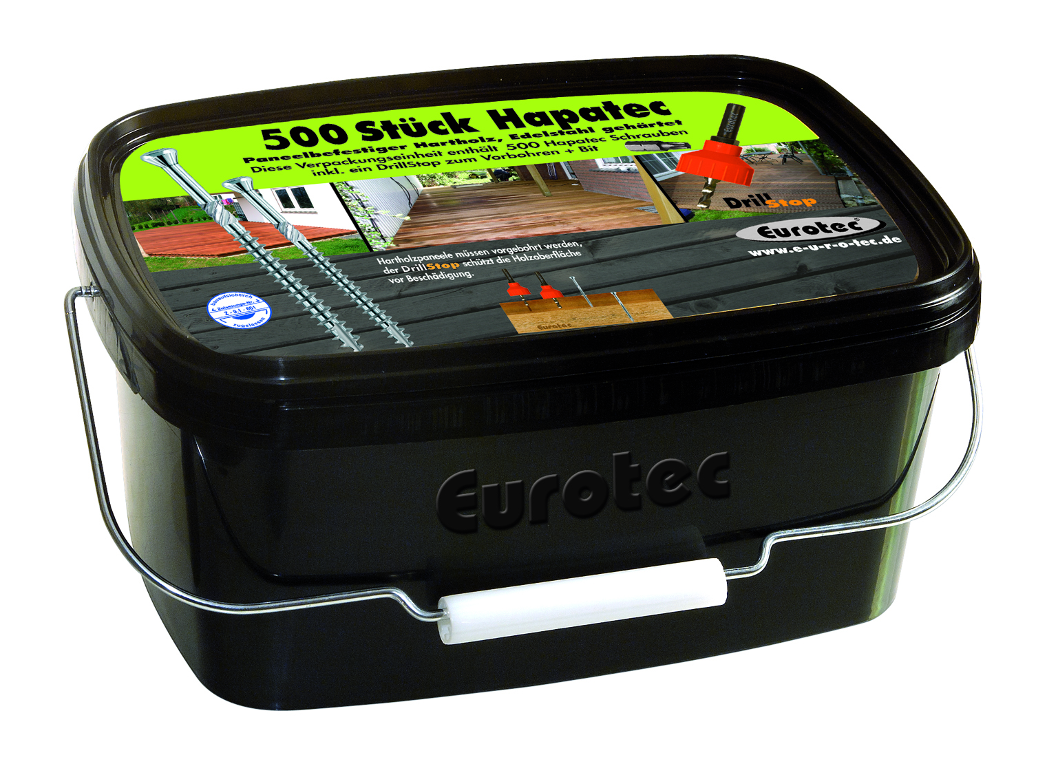 Neu_500-Hapatec-Eimer-08-03-2016 Hapatec - Edelstahl gehärtet - im Eimer