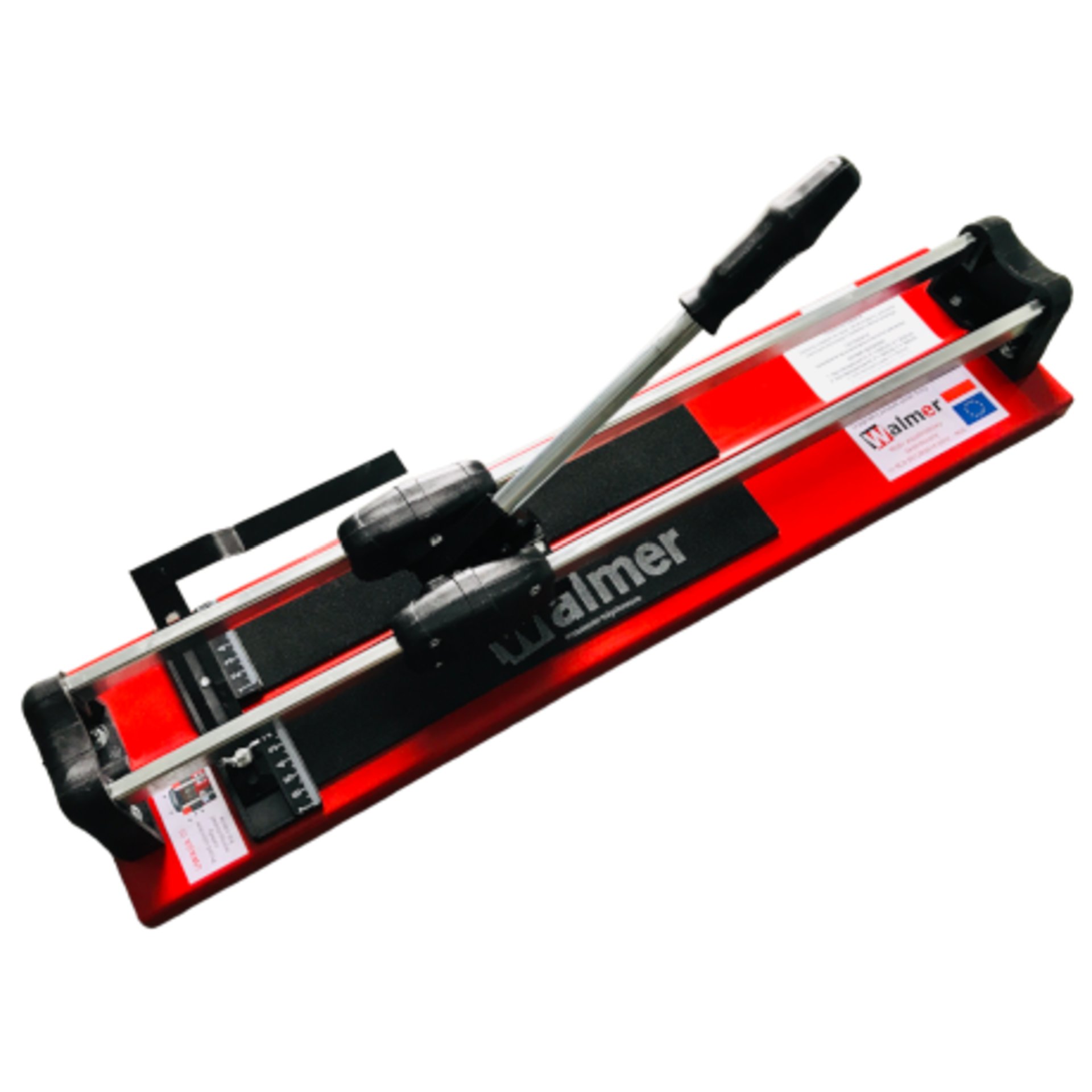 Schienenschnitt, Messer-Säge, Trennsäge, Aluminium, Rot-Schwarz