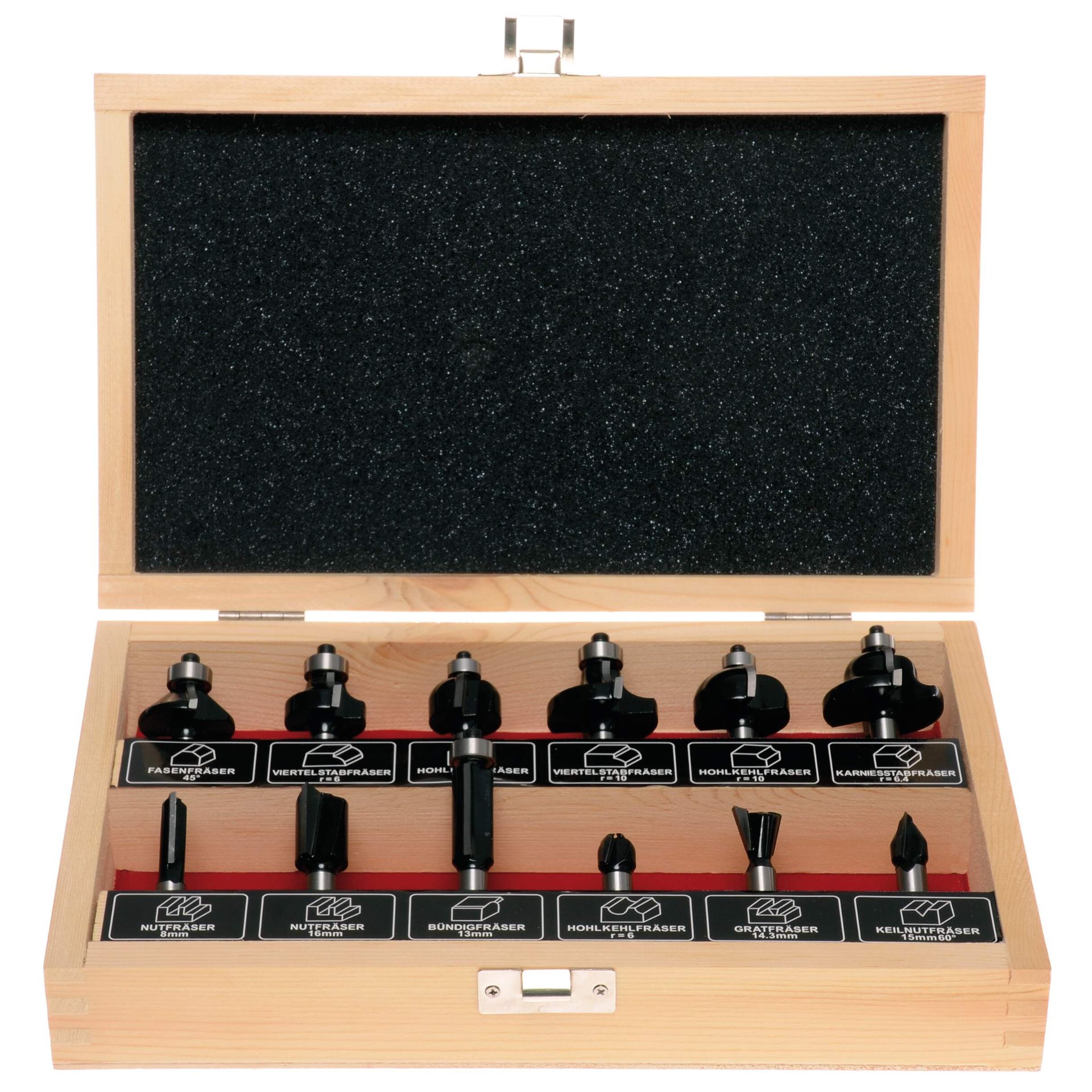 Holzschatullen, Dreher-Satz, Fräser-Satz, Bits/Fräser, Werkzeugkit