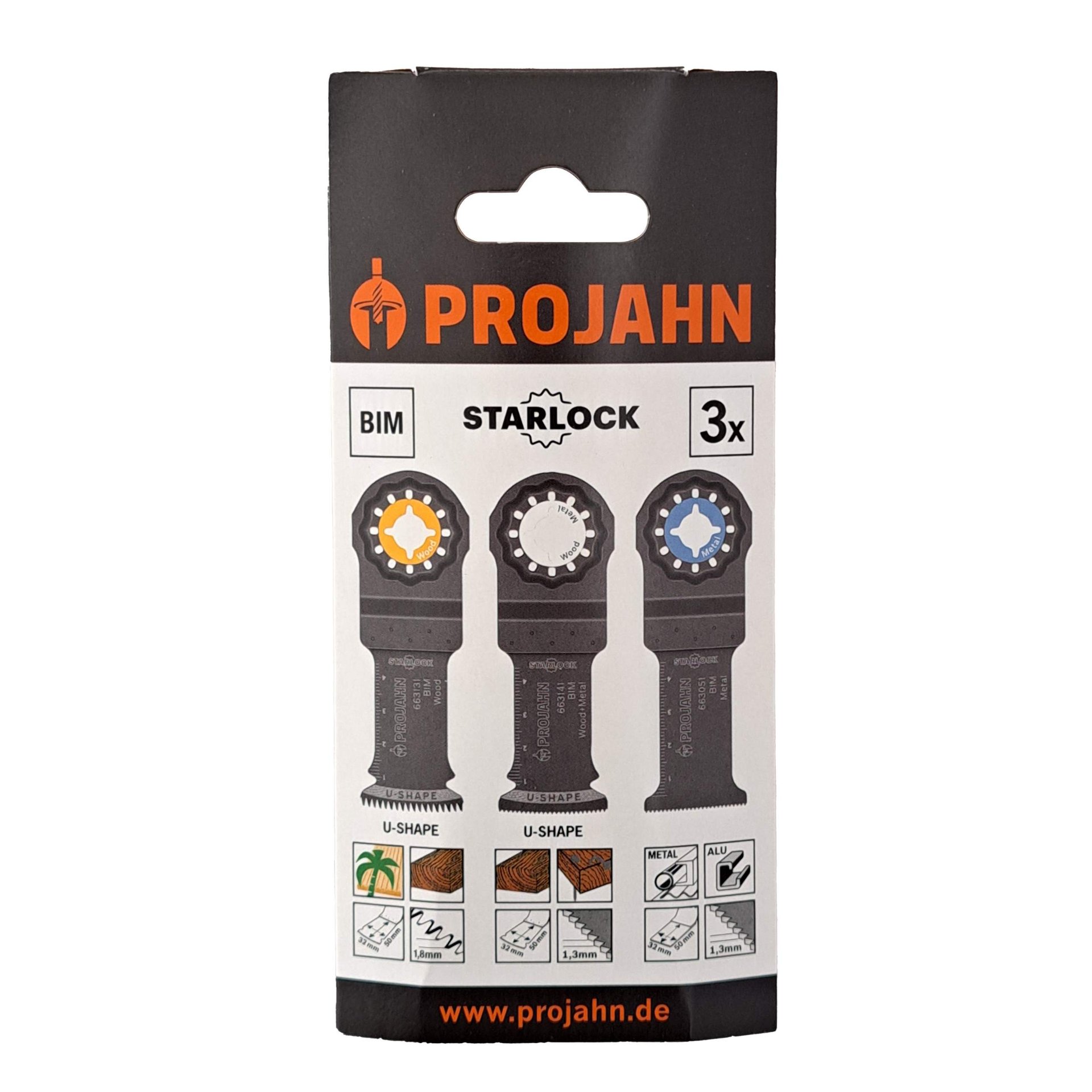 Dremel-Bohrer, Starlock, U-Shape, 3x, ProJahn