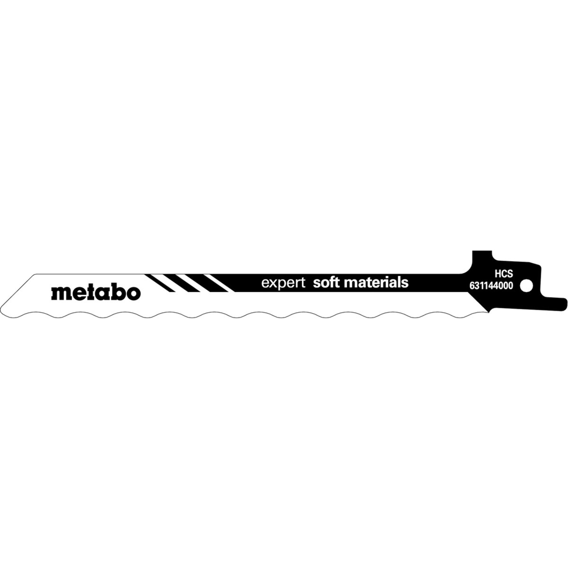 Metabo 2 Säbelsägeblätter "expert soft materials" 150 x 1,0 mm (631144000) Gerät