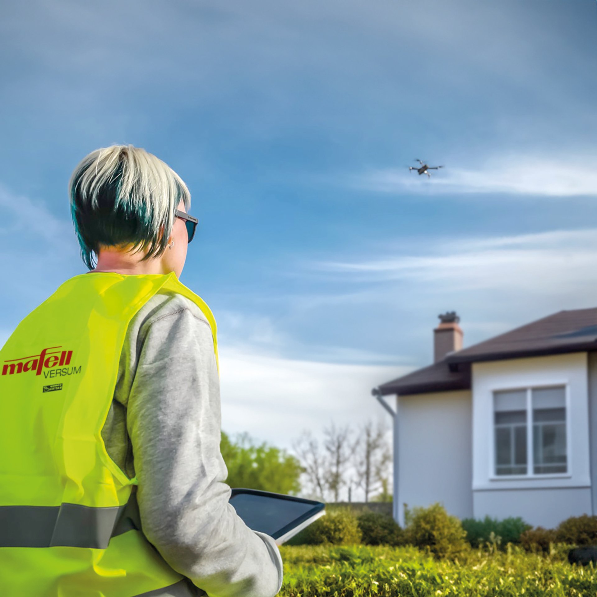 Mafell Dachvermessung VERSUM FLY ONLY 1000, Dienstleistungspaket