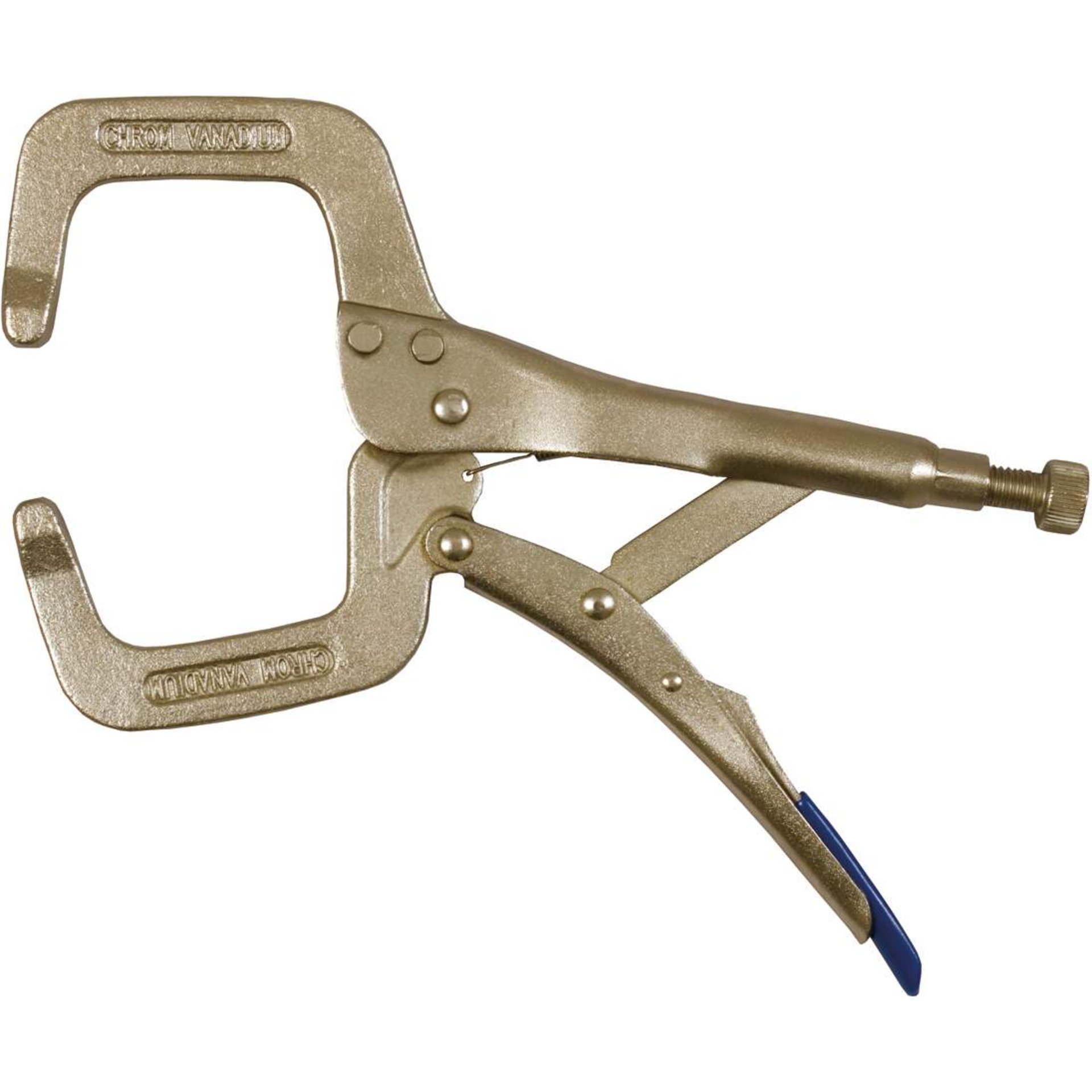 Klemmzange, Klaue, Druckzange, Verzinkung, Schraubendrehergriff