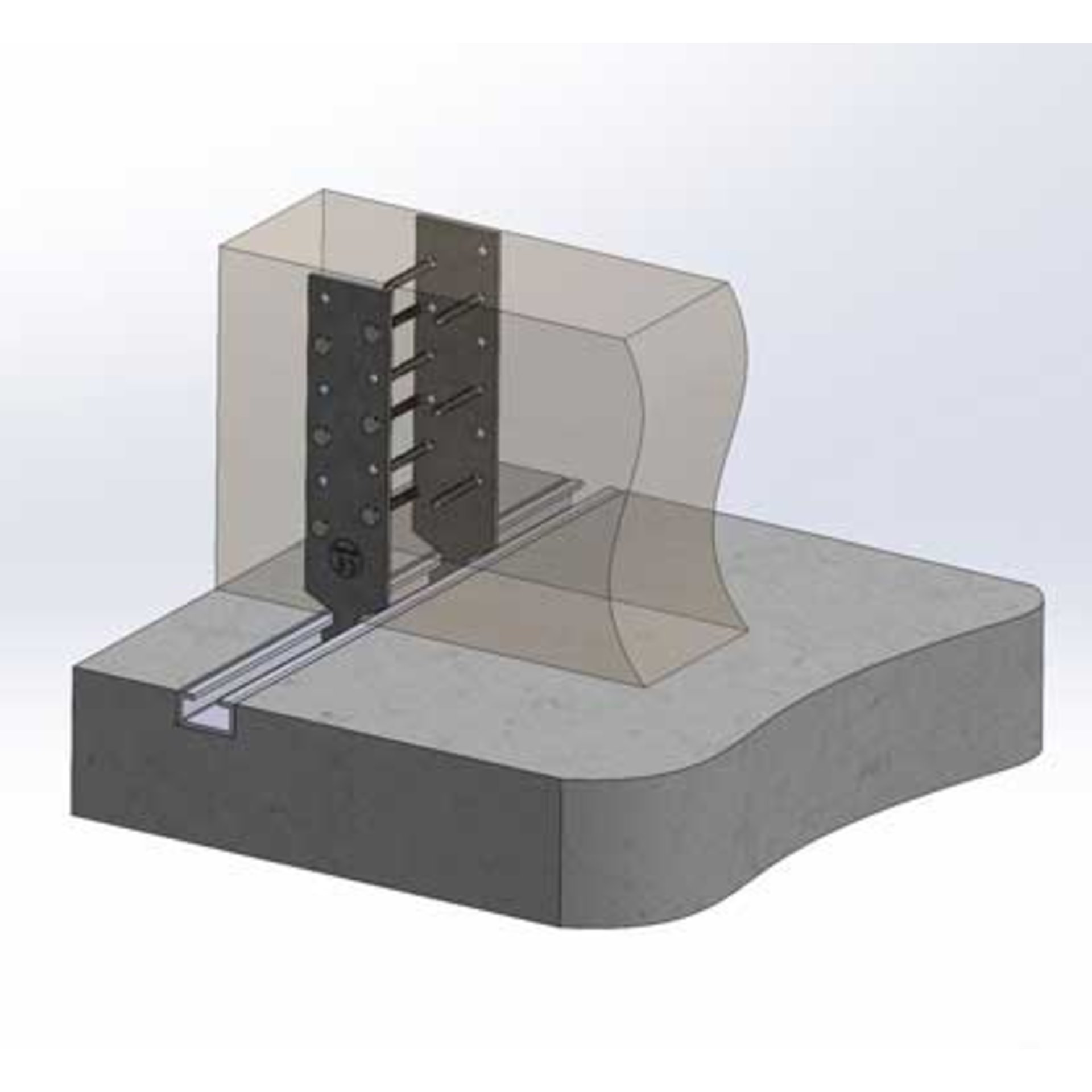 Kunststoffhalter, Montageschiene, Schutzhaube, Verbindungsstück, Kabelkanal