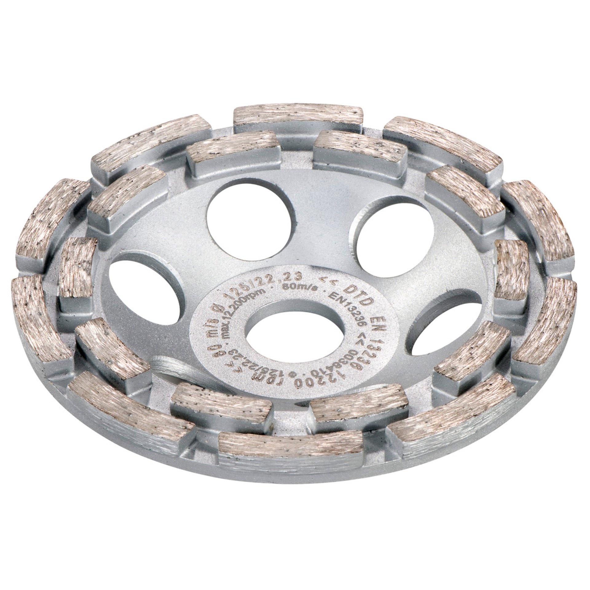 Metabo Diamantschleiftopf Beton "classic" Ø 125 mm (628209000) Maschine, Sprach, Rad, Ausrüstung, Kupplungsrad
