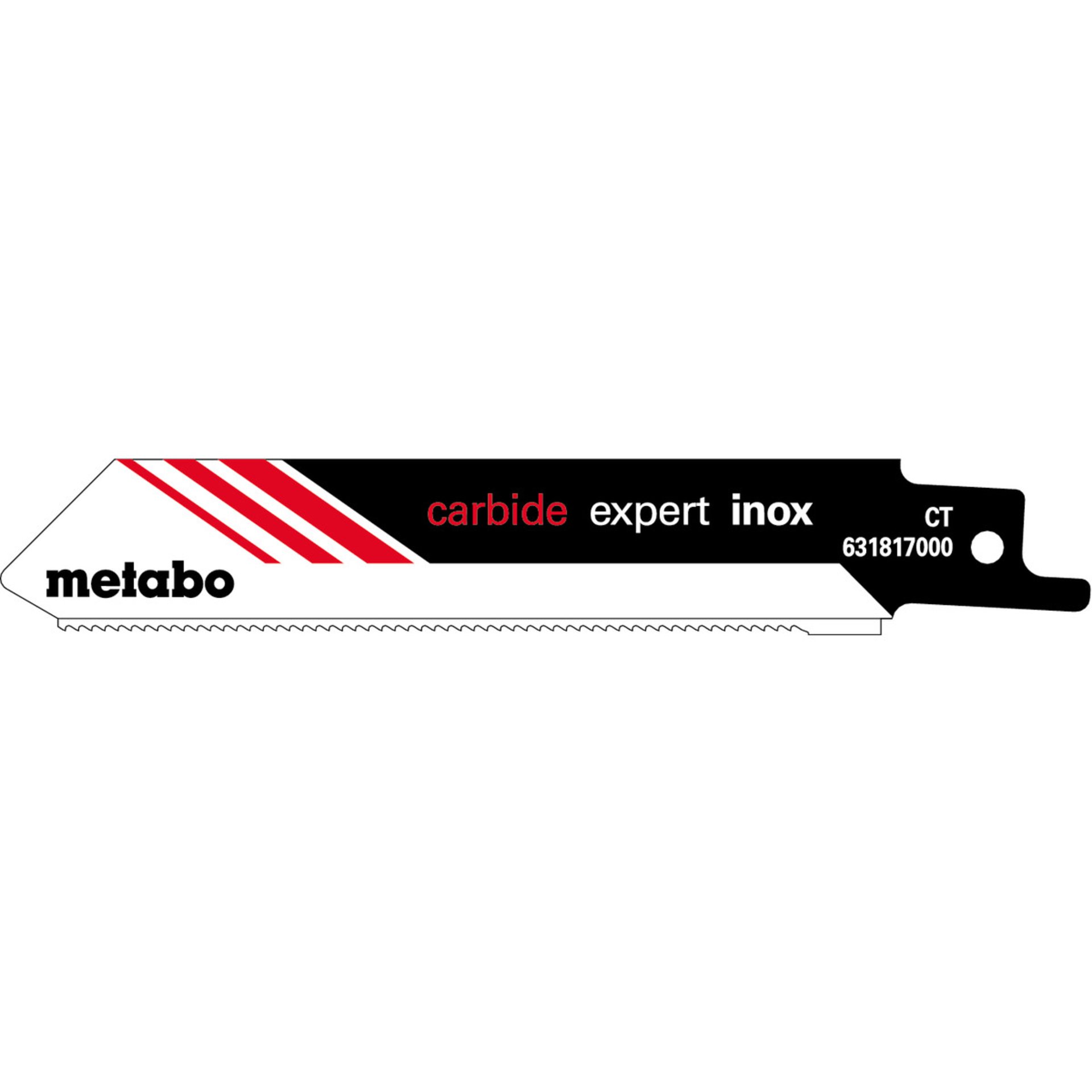 Metabo 2 Säbelsägeblätter "expert inox" 115 x 1,25 mm (631817000) Gerät