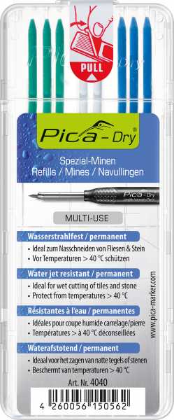 Pica DRY Spezialminen wasserstrahlfest