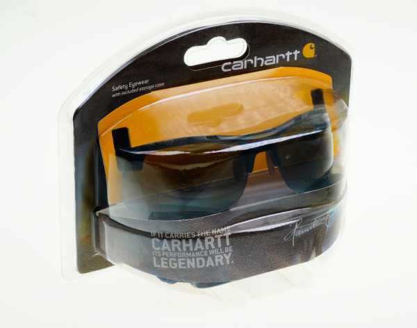 Carhartt EGB7DT.GRY.S000 Schutzbrille grau, mit Etui
